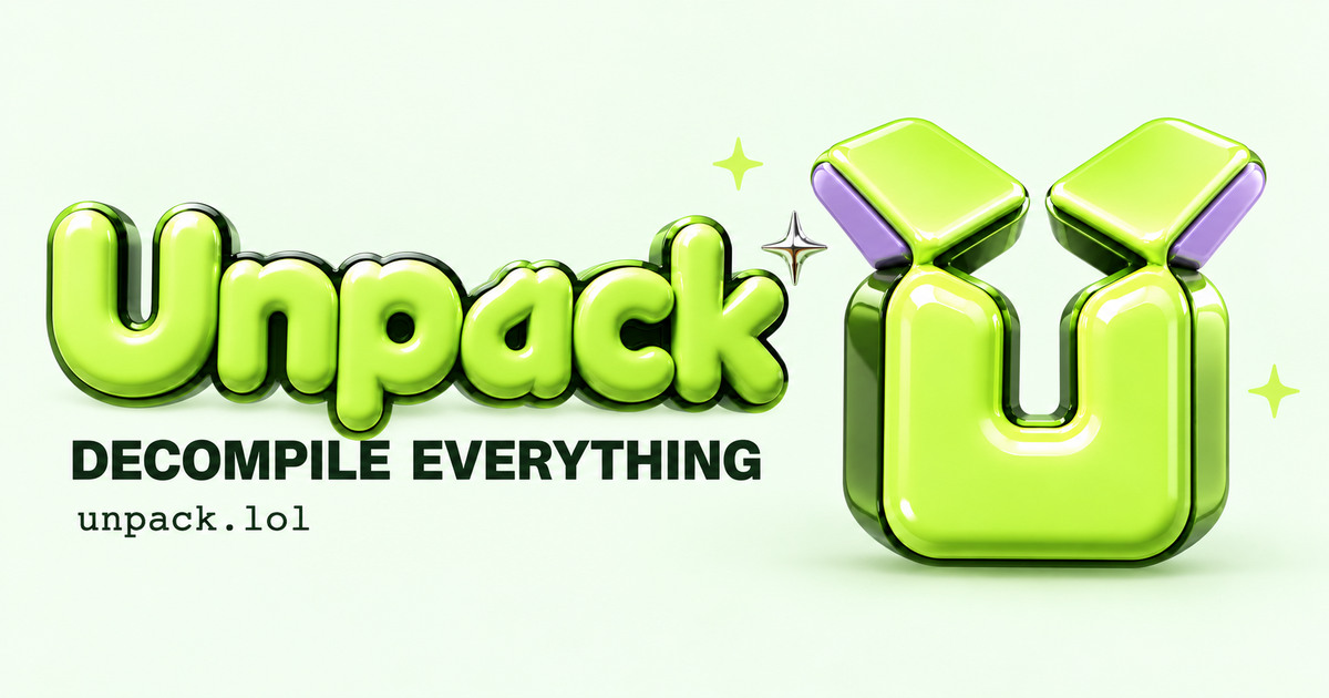 Android Decompile Unpack — Decompile everything